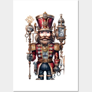 Steampunk Christmas Nutcracker Posters and Art